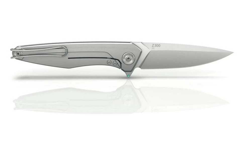 ANV Z300-FRAME LOCK, PLAIN EDGE, TITANIUM 4 ANV Z300-FRAME LOCK, PLAIN EDGE, TITANIUM - Image 4