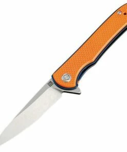 Artisan Shark Linerlock Orange D2 ATZ1707PSOEF