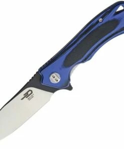 Bestech Beluga Linerlock Black Blue BTKG11G1