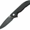 Bestech Bison Framelock Black CF BTKT1904A2