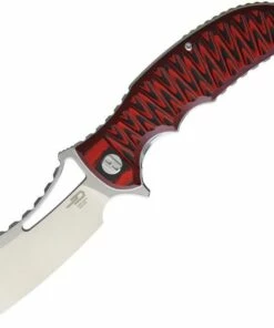 Bestech Hornet Linerlock Black Red BTKG12B