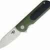 Bestech Pebble Linerlock Green Black BTKG07A
