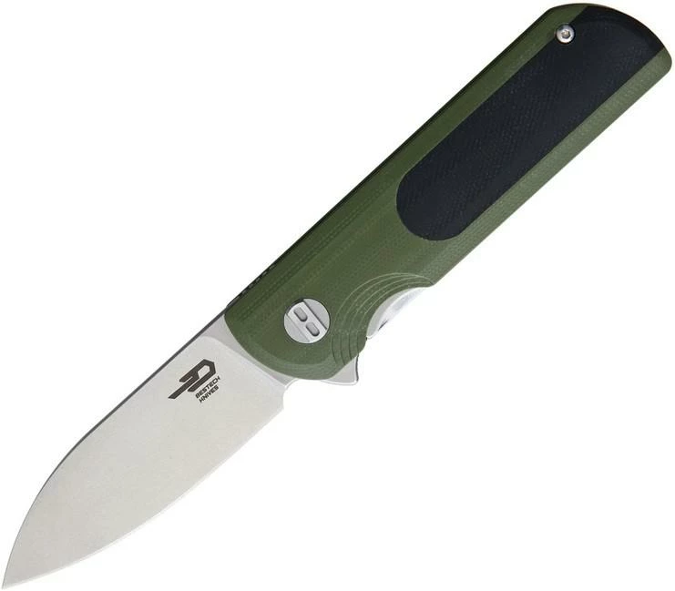 Bestech Pebble Linerlock Green Black BTKG07A 1 Bestech Pebble Linerlock Green Black BTKG07A