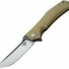 Bestech Scimitar G10 Linerlock Beige BTKG05C2