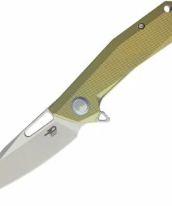 Bestech Shrapnel Framelock Gold BTKT1802D