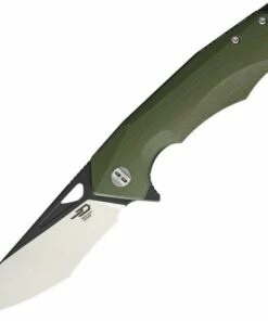 Bestech Toucan Linerlock Green Black BTKG14B2