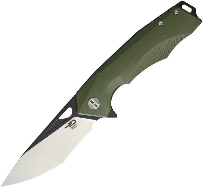 Bestech Toucan Linerlock Green Black BTKG14B2 1 Bestech Toucan Linerlock Green Black BTKG14B2