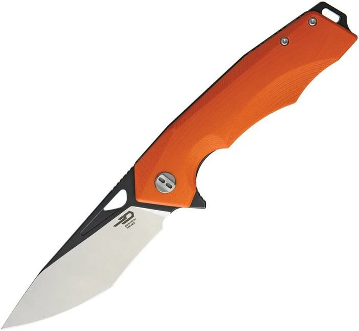 Bestech Toucan Linerlock Orange Black BTKG14D2 1 Bestech Toucan Linerlock Orange Black BTKG14D2