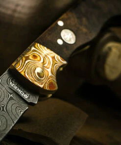 Böker - Manufaktur Soligen Mokume Walnut Damascus 110166DAM