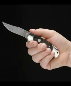 Böker - Manufaktur Soligen Scout Ebony Damascus 112123DAM