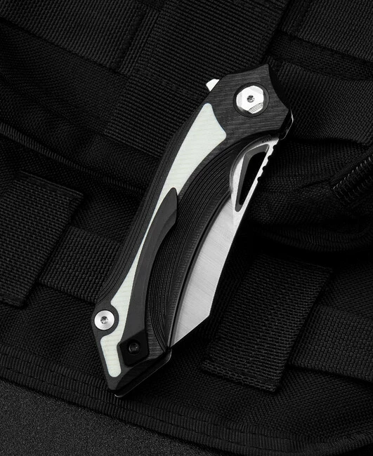 Bestech Kasta Linerlock Black/White BTKG45A 4 Bestech Kasta Linerlock Black/White BTKG45A - Image 4