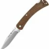 Buck 110 Slim Pro Lockback Brown