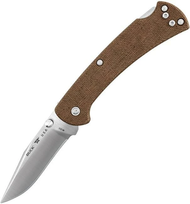 Buck 112 Slim Pro Lockback Brown 1 Buck 112 Slim Pro Lockback Brown
