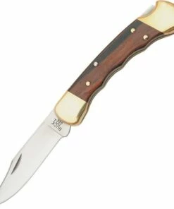 Buck Folding Hunter Macassar