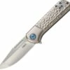 CRKT Lanny Linerlock Silver CR6525