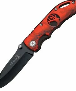 Elk Ridge Linerlock Red Camo ER134RCB