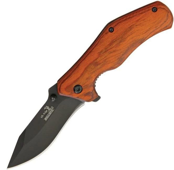 Elk Ridge Linerlock Red Wood A/O ERA013RW 1 Elk Ridge Linerlock Red Wood A/O ERA013RW
