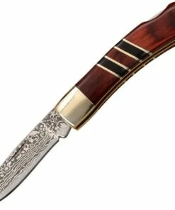 Elk Ridge Lockback Black/Brown ER951WBCR