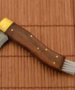 Euro-Knife Exclusive Mushroom knife damascus handmade 2 -Pocket Knives sales exkluziv damaszk gombasz kes kezzel keszitett 2 3