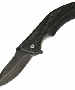 Euro-Knife Groove Linerlock Black