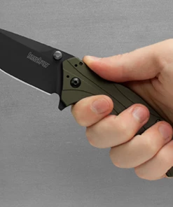 Kershaw Knockout Sub Framelock A/O Grn KS1870OLBLK 7 Kershaw Knockout Sub Framelock A/O Grn KS1870OLBLK -Pocket Knives sales kershaw knockout...