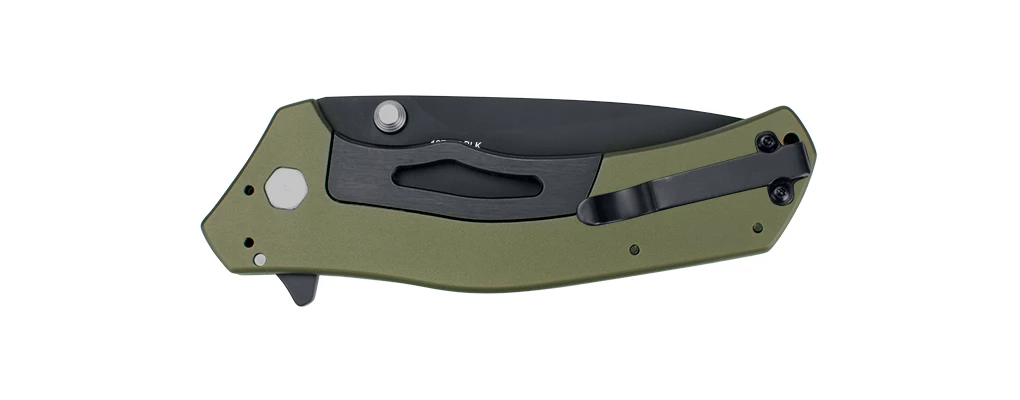 Kershaw Knockout Sub Framelock A/O Grn KS1870OLBLK 3 Kershaw Knockout Sub Framelock A/O Grn KS1870OLBLK - Image 3