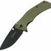 Kershaw Knockout Sub Framelock A/O Grn KS1870OLBLK