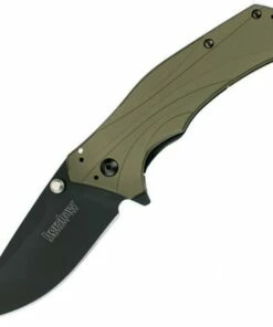 Kershaw Knockout Sub Framelock A/O Grn KS1870OLBLK