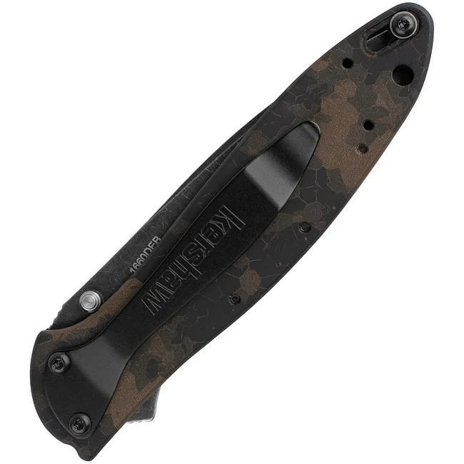 Kershaw Leek Linerlock A/O Dig Brown KS1660DEB 1 Kershaw Leek Linerlock A/O Dig Brown KS1660DEB