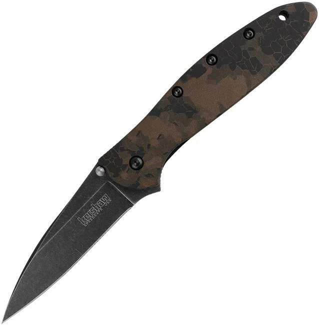 Kershaw Leek Linerlock A/O Dig Brown KS1660DEB 2 Kershaw Leek Linerlock A/O Dig Brown KS1660DEB - Image 2