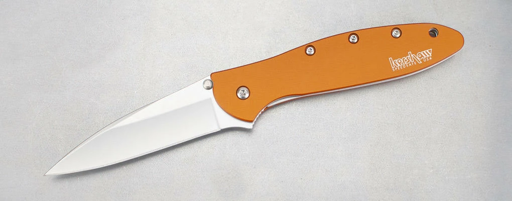Kershaw Leek Linerlock A/O Orange KS1660OR 3 Kershaw Leek Linerlock A/O Orange KS1660OR - Image 3