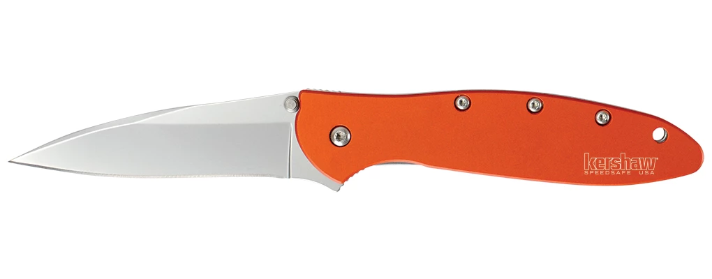 Kershaw Leek Linerlock A/O Orange KS1660OR 2 Kershaw Leek Linerlock A/O Orange KS1660OR - Image 2
