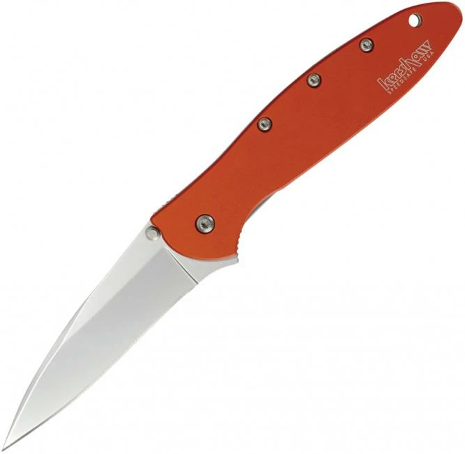 Kershaw Leek Linerlock A/O Orange KS1660OR 1 Kershaw Leek Linerlock A/O Orange KS1660OR