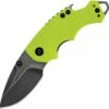 Kershaw Shuffle Lime Green BlackWash KS8700LIMEBW