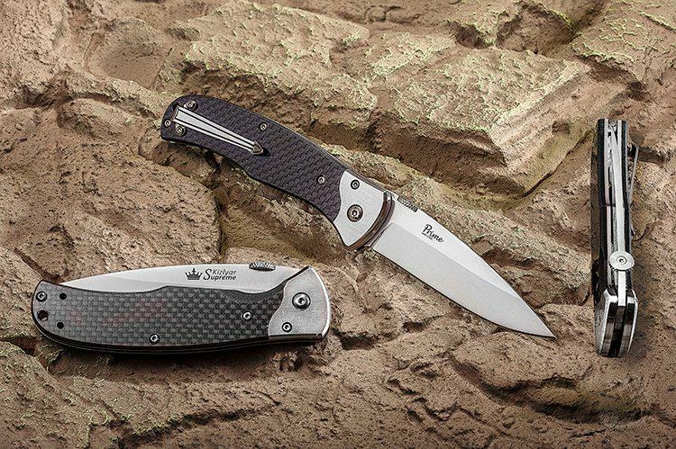 Kizlyar Supreme Prime D2 Satin carbon fiber 3 Kizlyar Supreme Prime D2 Satin carbon fiber - Image 3