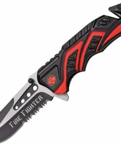 MTech Rescue Linerlock Fire Dept A/O MTA865FD