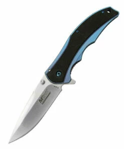 MTech Evolution Framelock Blue Tanto MTEFDR014T