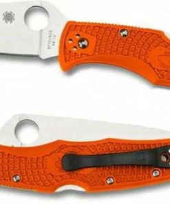 Spyderco Endura Flat Ground Orange C10FPOR