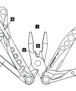 Leatherman STYLE PS -Pocket Knives sales product diagrams tools style ps