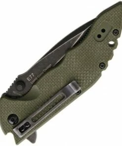 Real Steel E77 Linerlock Green