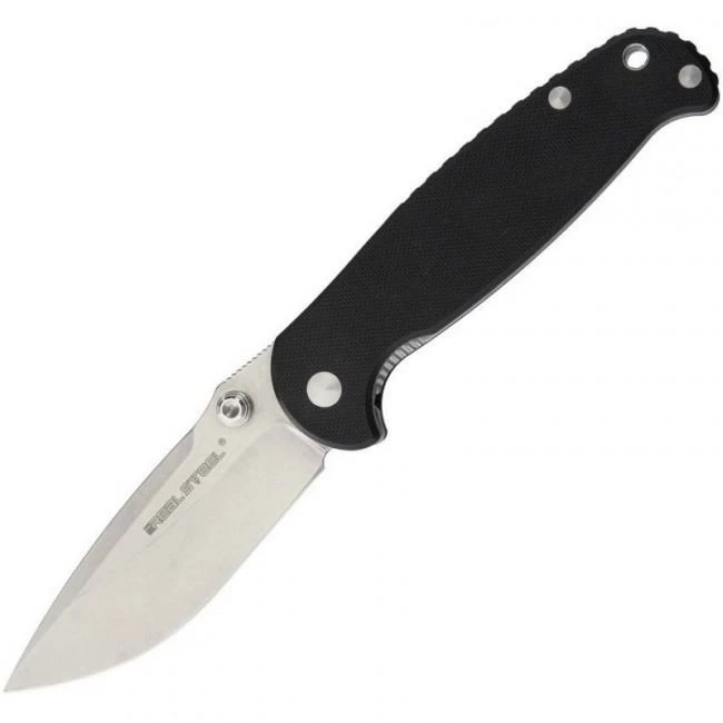 Real Steel H6 Linerlock Black Stonewashed 2 Real Steel H6 Linerlock Black Stonewashed - Image 2