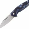 RUIKE Fang P105 Linerlock Blue-Black RKEP105Q