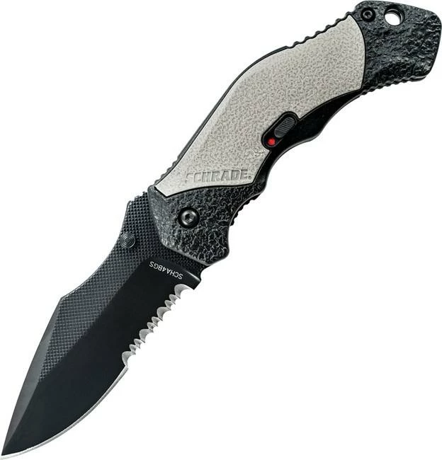 Schrade Linerlock A/O Gray SCHA4BGS 1 Schrade Linerlock A/O Gray SCHA4BGS