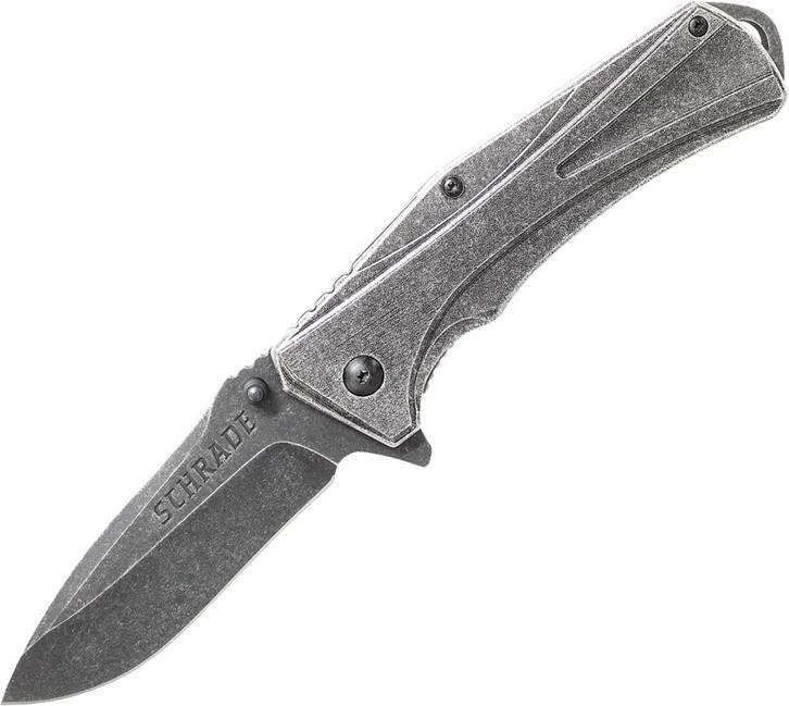 Schrade Stonewash Linerlock SCH506 2 Schrade Stonewash Linerlock SCH506 - Image 2