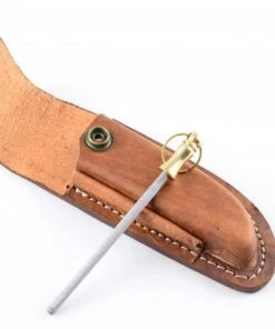 Euro-Knife Set - Laguiole knife, leather sheath and Pocket Sharpener -Pocket Knives sales set laguiole noz kozene puzdro a vreckova ocielka....