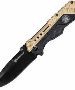 Smith & Wesson Smith & Wesson Linerlock A/O Black/Tan SW1084302