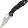 Spyderco Delica 4 Lockback Blue Line SC11FPSBKBL
