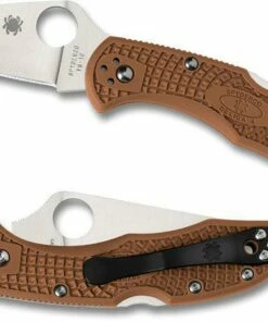 Spyderco Delica Brown SC11FPBN