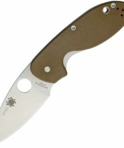 Spyderco Efficient Linerlock Brown SC216GPBN