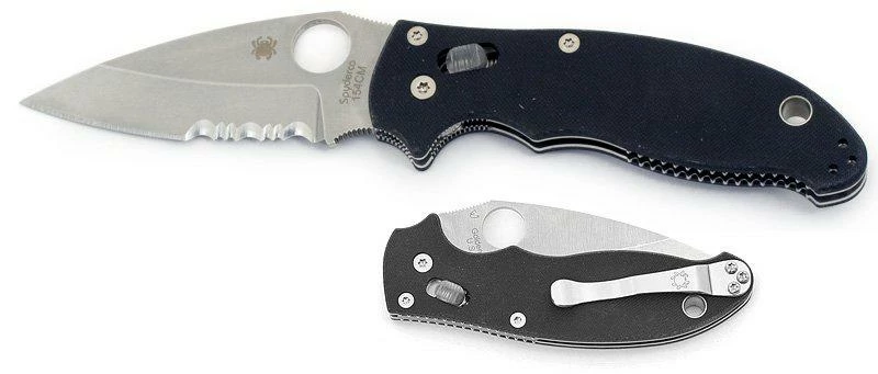 Spyderco Manix 2 Black SC101GPS2 1 Spyderco Manix 2 Black SC101GPS2